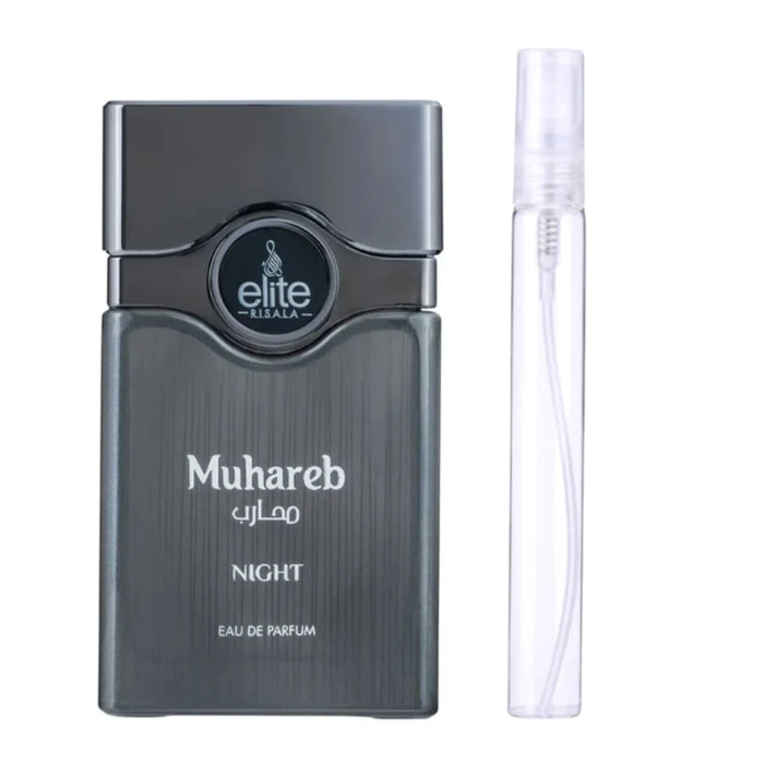 Decant Risala Elite Muhareb Night Edp Hombre - Decant.cl