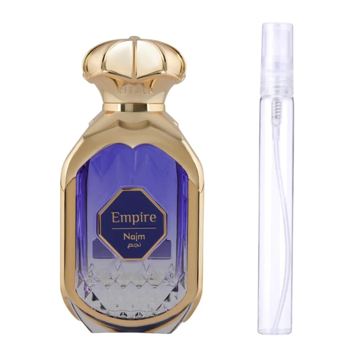 Decant Risala Elite Empire Najm Edp Hombre - Decant.cl