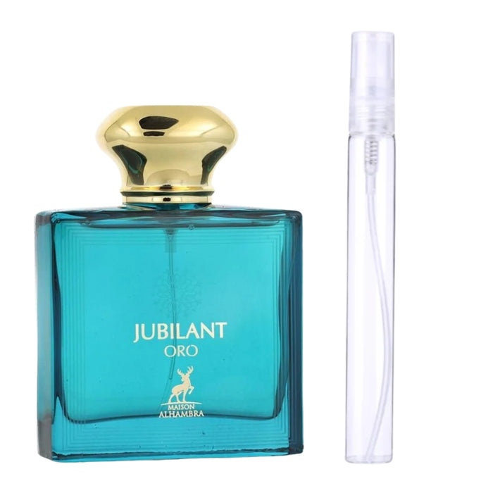Decant Maison Al Hambra Jubilant Oro Edp Hombre (Versace Eros)