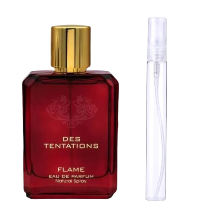 Decant Fragrance World Des Tentations Flame Edp Hombre - Decant.cl