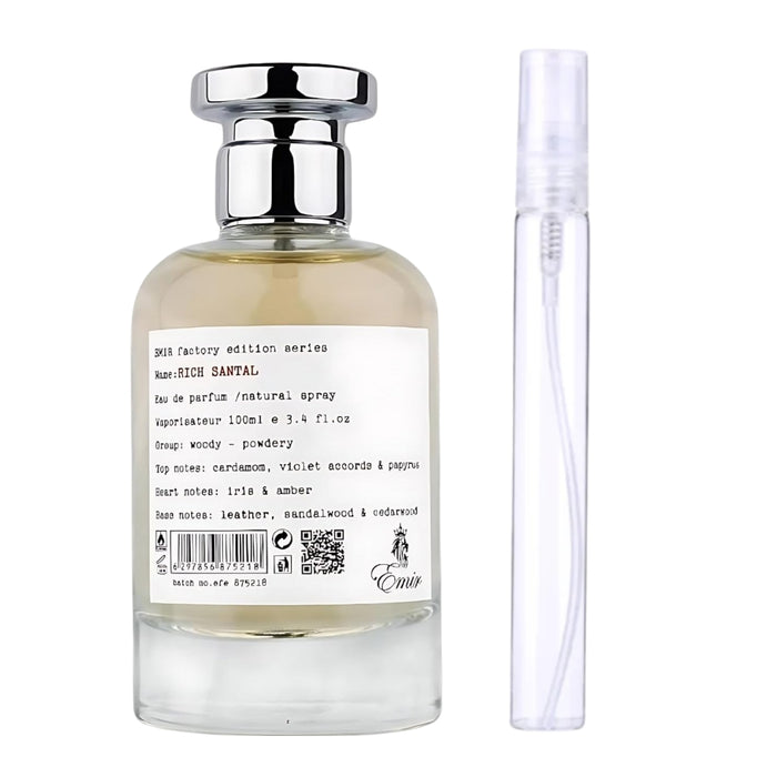 Decant Paris Corner Rich Santal Edp Unisex (Lelabo Santal 33)