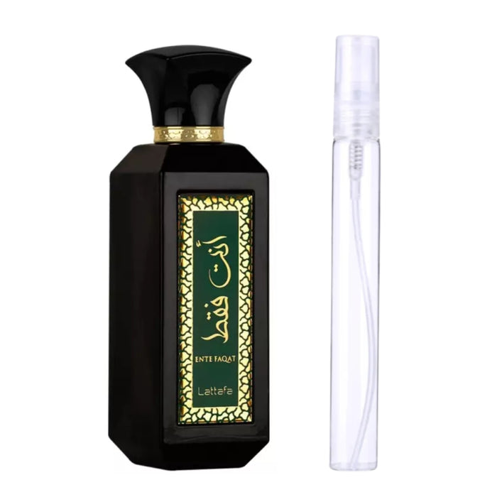 Decant Lattafa Ente Faqat Edp Unisex
