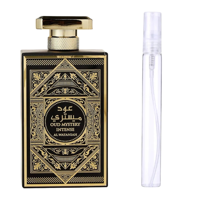 Decant Al Wataniah Oud Mystery Intense Men EDP
