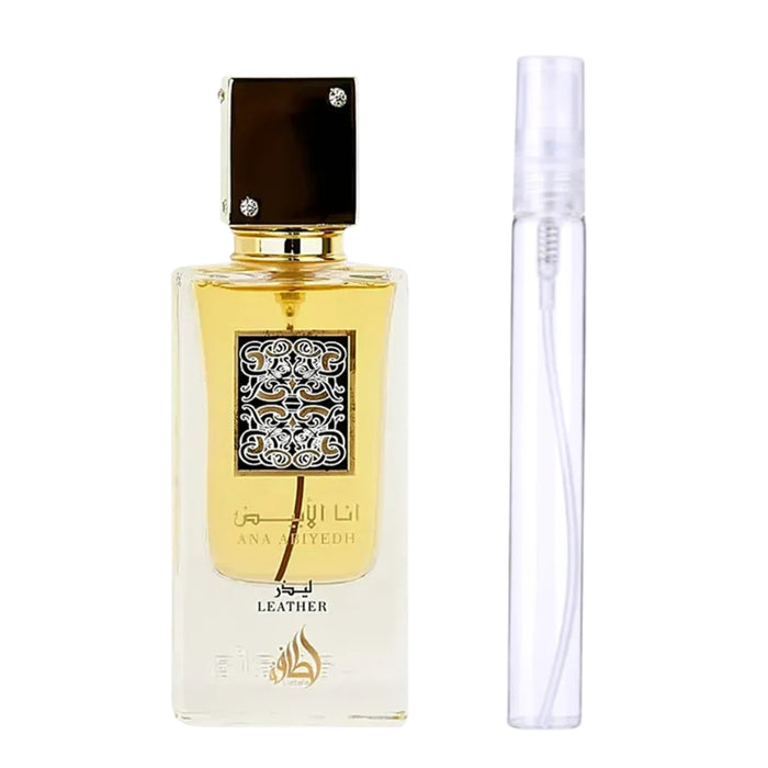 Decant Lattafa Ana Abiyedh Leather Edp Unisex
