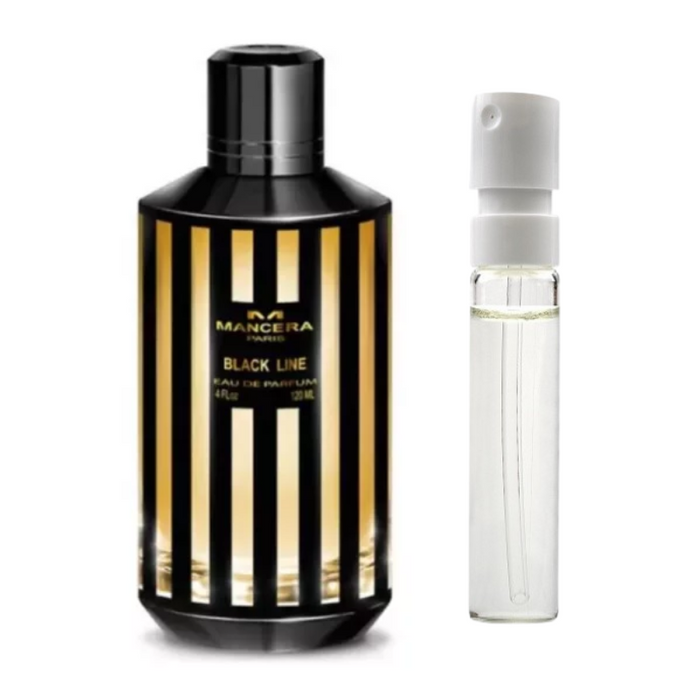 Decant Mancera Black Line Unisex Edp Yauras Perfumería 10 ml