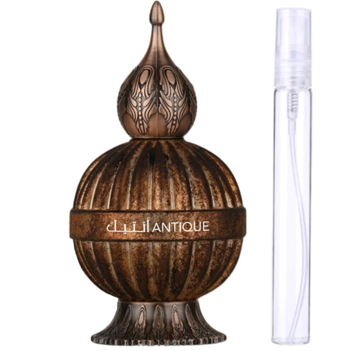 Decant Niche Emarati Lattafa Antique Edp Unisex Lattafa,Niche Emarati 10 ml