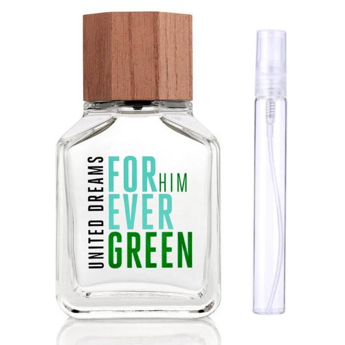 Decant Benetton United Dreams Forever Green for Him Edt 10 ML Benetton