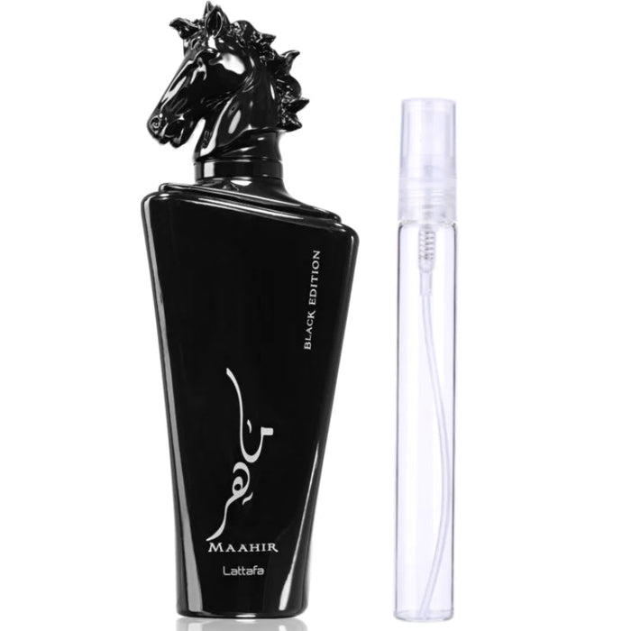 Decant Lattafa Maahir Black Edp Unisex Lattafa 10 ml