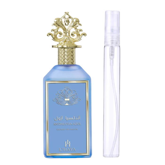 Decant Lhaya Andalusia Azul Extrait De Parfum Unisex