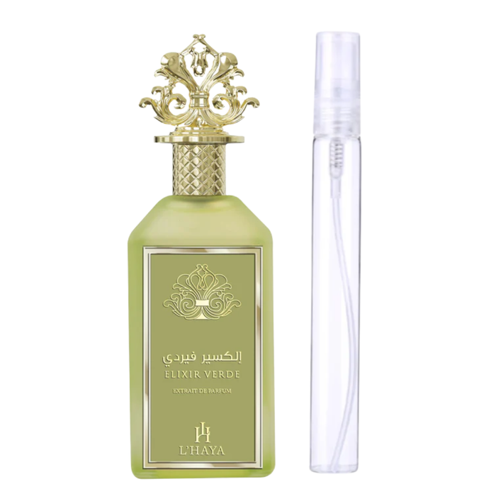 Decant Lhaya Elixir Verde Extrait De Parfum Unisex