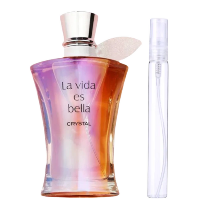 Decant Fragrance World La Vida Es Bella Crystal Edp Mujer