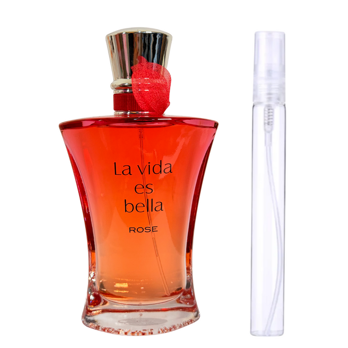 Decant Fragrance World La Vida Es Bella Rose Edp Mujer
