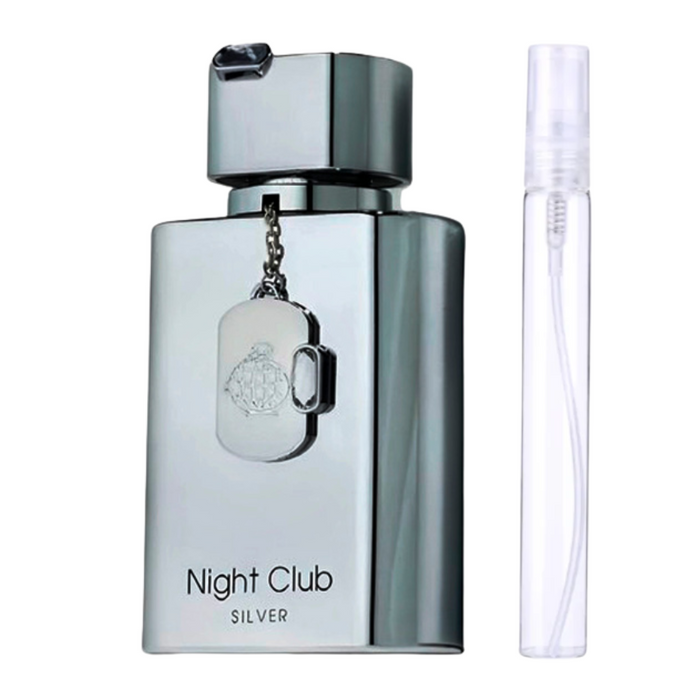 Decant Fragrance World Night Club Silver Edp Hombre