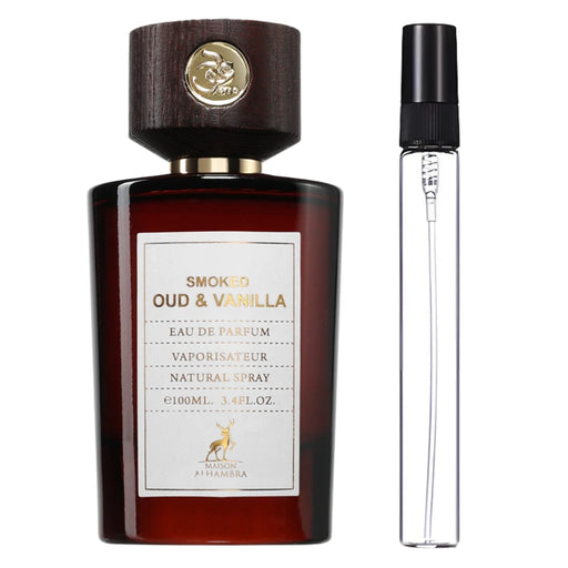 Decant Maison Al Hambra Smoked Oud & Vanilla Edp Unisex - Decant.cl