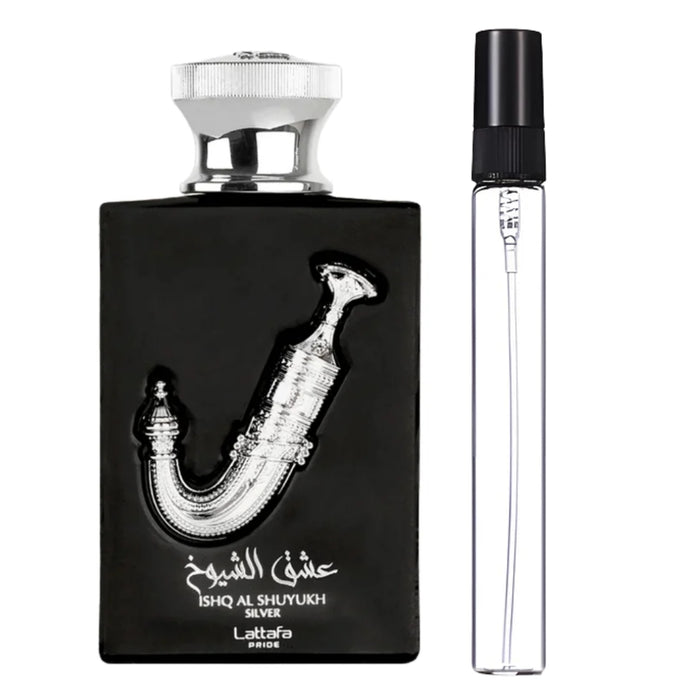 Decant Ishq Al Shuyukh Silver Edp Unisex - Decant.cl