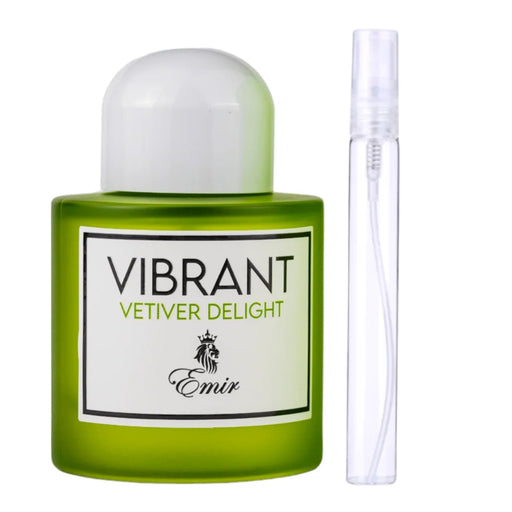 Decant Paris Corner Emir Vibrant Vetiver Delight EDP - Decant.cl