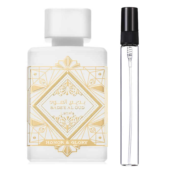 Decant Lattaf Badee Al Oud Honor and Glory Edp Unisex - Decant.cl