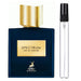 Decant Maison Alhambra Spectrum Edp Hombre - Decant.cl