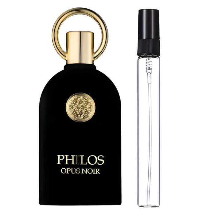 Decant Al Hambra Philos Opus Noir Edp Mujer - Decant.cl