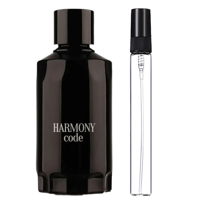 Decant Fragrance World Harmony Code Pour Homme Edp Hombre (Armani Code Parfum) - Decant.cl