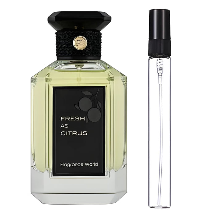 Decant Fragrance World Fresh As Citrus Edp Unisex - Decant.cl