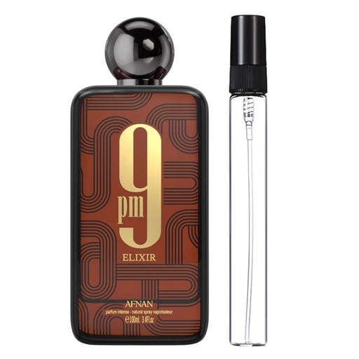 Decant Afnan 9 Pm Elixir Parfum Intense Unisex - Decant.cl