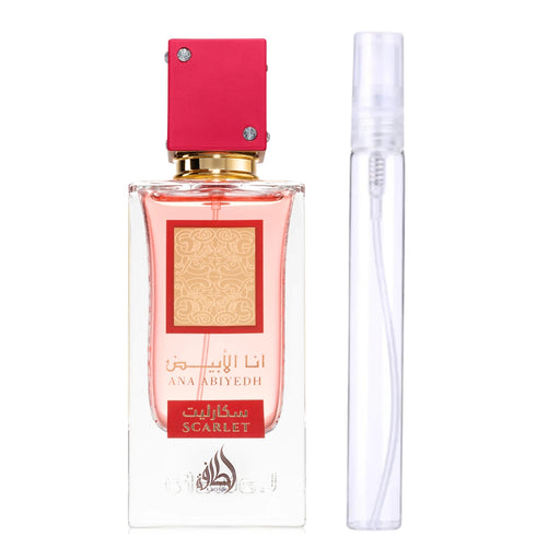 Decant Lattafa I am White Ana Abiyedh Scarlet Edp - Decant.cl