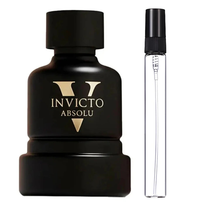 Decant Fragrance World Invicto Victorious Absolu Edp Hombre - Decant.cl