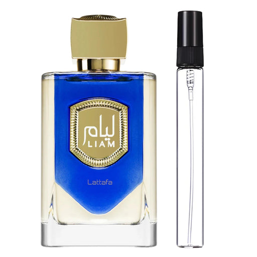 Decant Lattafa Liam Blue Shine EDP - Decant.cl