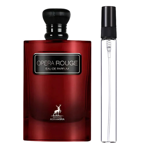 Decant Maison Alhambra Opera Rouge Edp Mujer (Yves Saint Laurent Black Opium Over Red) - Decant.cl
