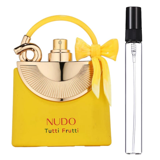 Decant Fragrance World Nudo Tutti Fruity Edp Unisex - Decant.cl