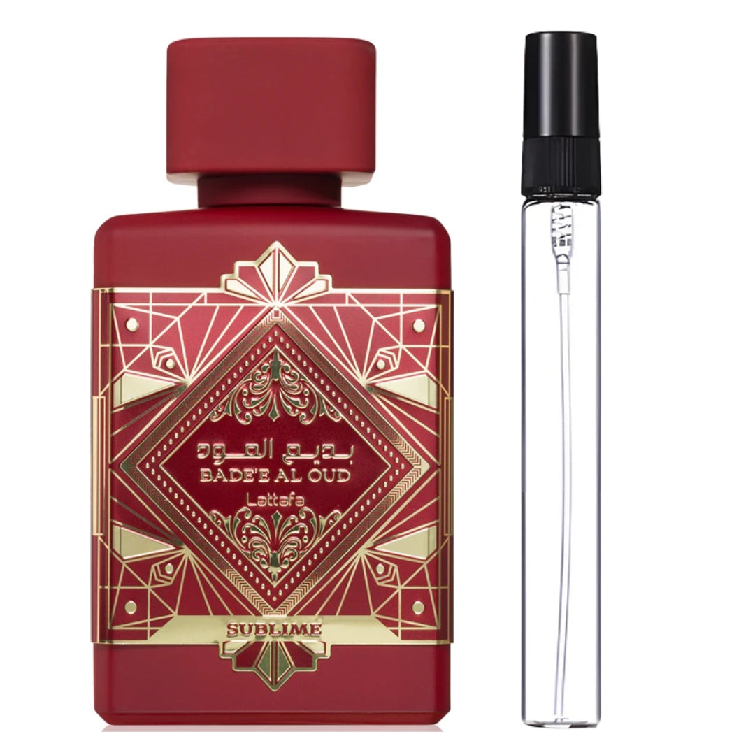 Decant Lattafa Badee Al Oud Sublime EDP