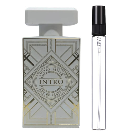 Decant Fragrance world Intro Ivory Musk Edp Mujer - Decant.cl