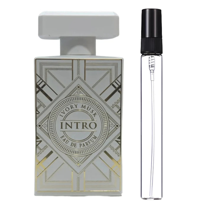 Decant Fragrance world Intro Ivory Musk Edp Mujer - Decant.cl