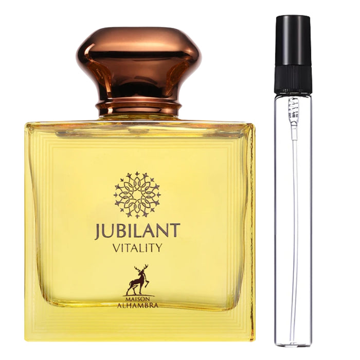Decant Maison Alhambra Jubilant Vitality Edp Hombre - Decant.cl