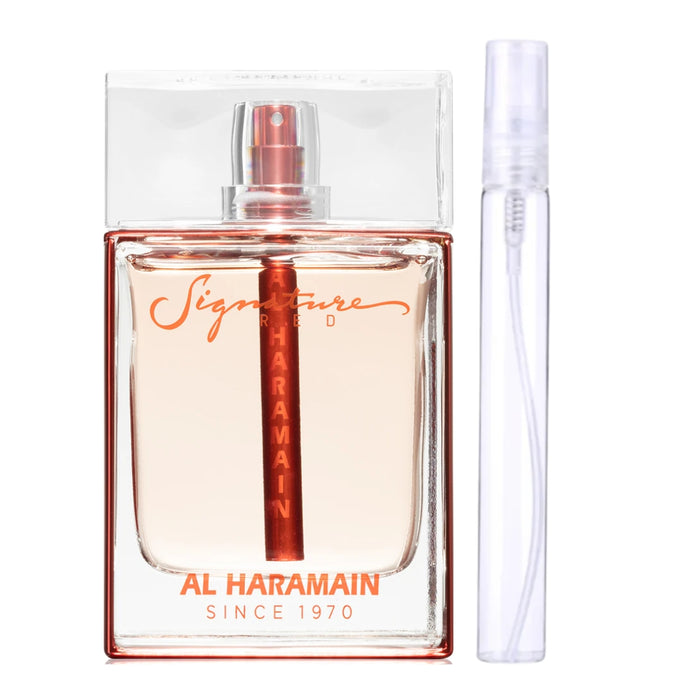 Decant Al Haramain Signature Red Edp Mujer - Decant.cl