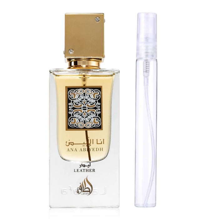 Decant Lattafa Ana Abiyedh Leather Edp Unisex - Decant.cl