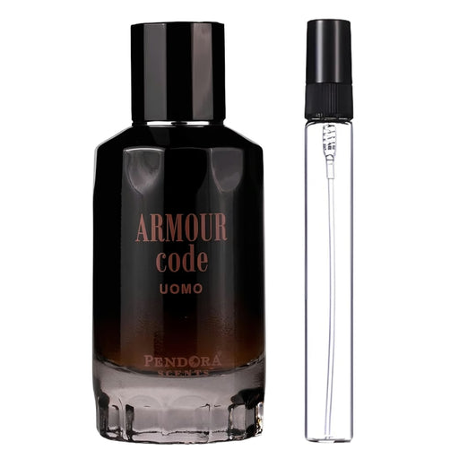 Decant Pendora Scents Armour Code Uomo Pour homme EDP - Decant.cl