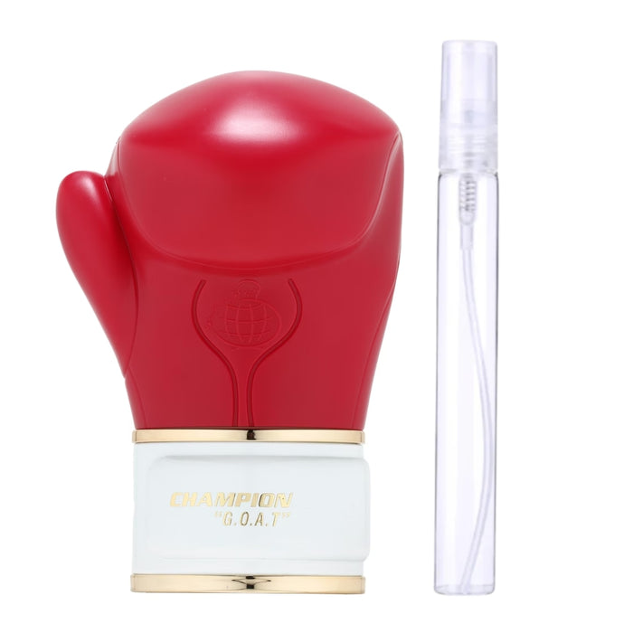 Decant Fragrance World Champion G.O.A.T Edp Hombre