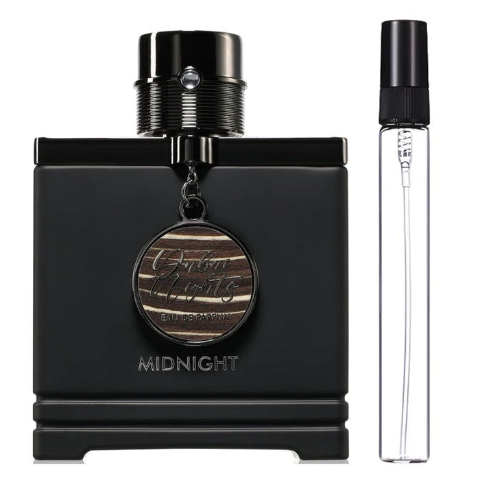 Decant Armaf Dubai Night Midnlght Edp Hombre - Decant.cl