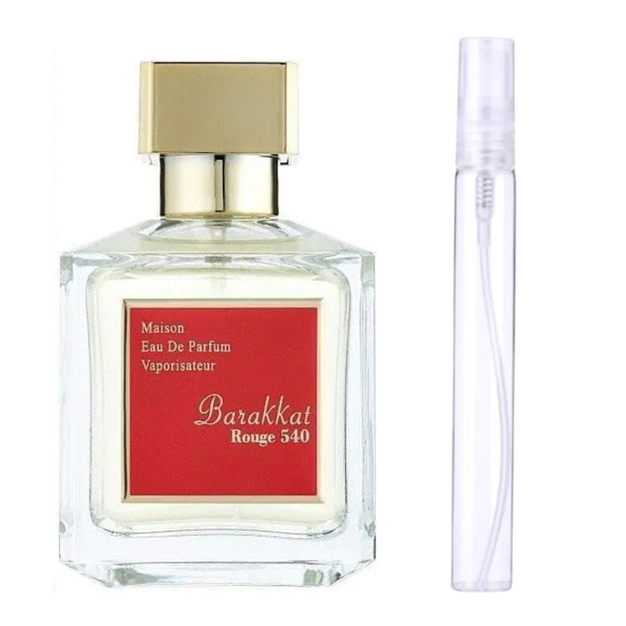 Decant Fragrance World Barakkat Rouge 540 Edp