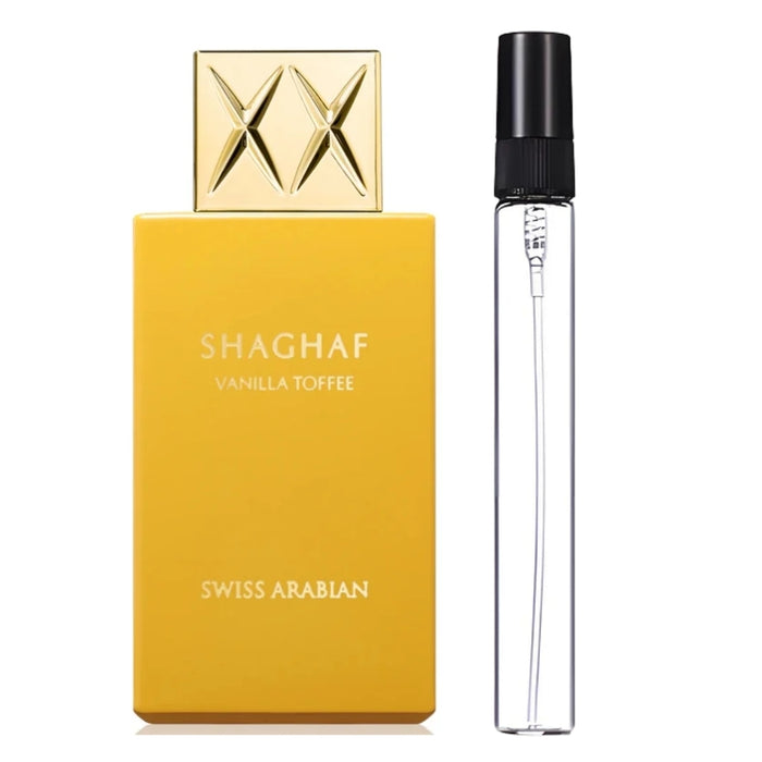 Decant Swiss Arabian Shaghaf Vanilla Toffee EDP