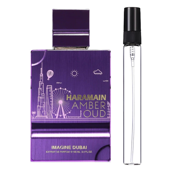 Decant Al Haramain Amber Oud Imagine Dubai Extrait Mujer