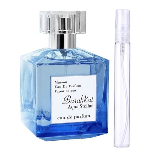 Decant Fragrance World Barakkat Aqua Stellar Edp Unisex Fragrance World 10 ml