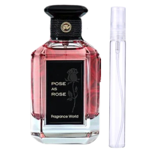Decant Fragrance World Pose As Rose Edp Mujer Fragrance World 10 ml