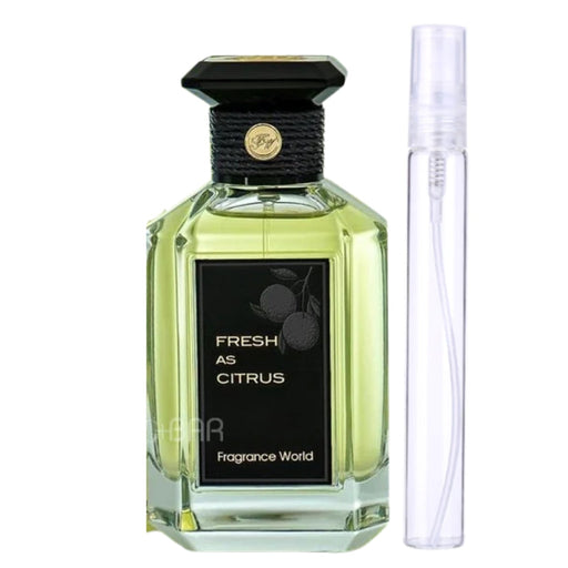 Decant Fragrance World Fresh As Citrus Edp Unisex Fragrance World 10 ml