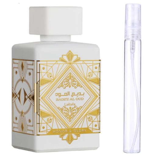 Decant Lattaf Badee Al Oud Honor and Glory Edp Unisex Lattafa 10 ml
