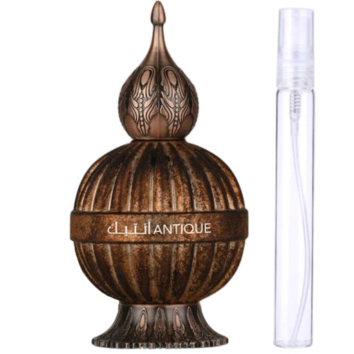 Decant Niche Emarati Lattafa Antique Edp Unisex Lattafa,Niche Emarati 10 ml