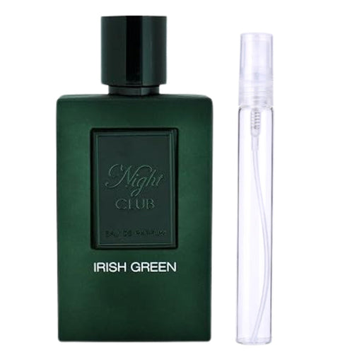 Decant Fragrance World Night Club Irish Green Edp 10 ML Fragrance World