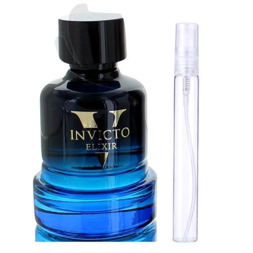 Decant Fragrance world Invicto Victorious Elixir EDP Hombre 10 ML Fragrance World
